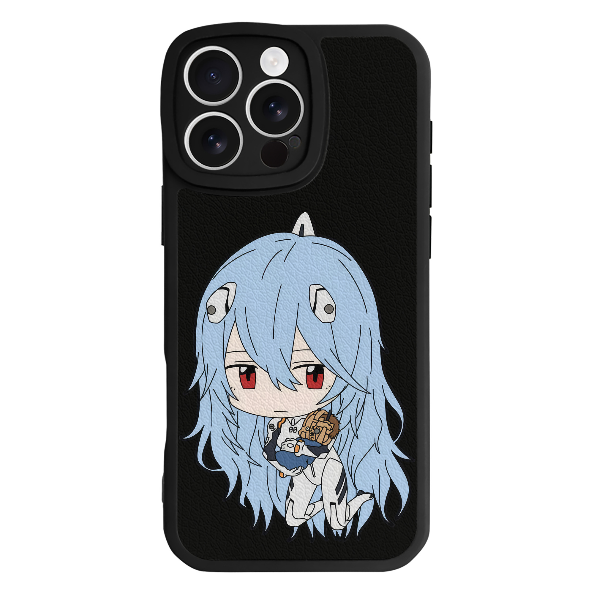 （画像用） EVA 新世紀エヴァンゲリオン 【iPhone 16シリーズ対応】シリコンスマホケース（レザー調） 材質：シリコン
